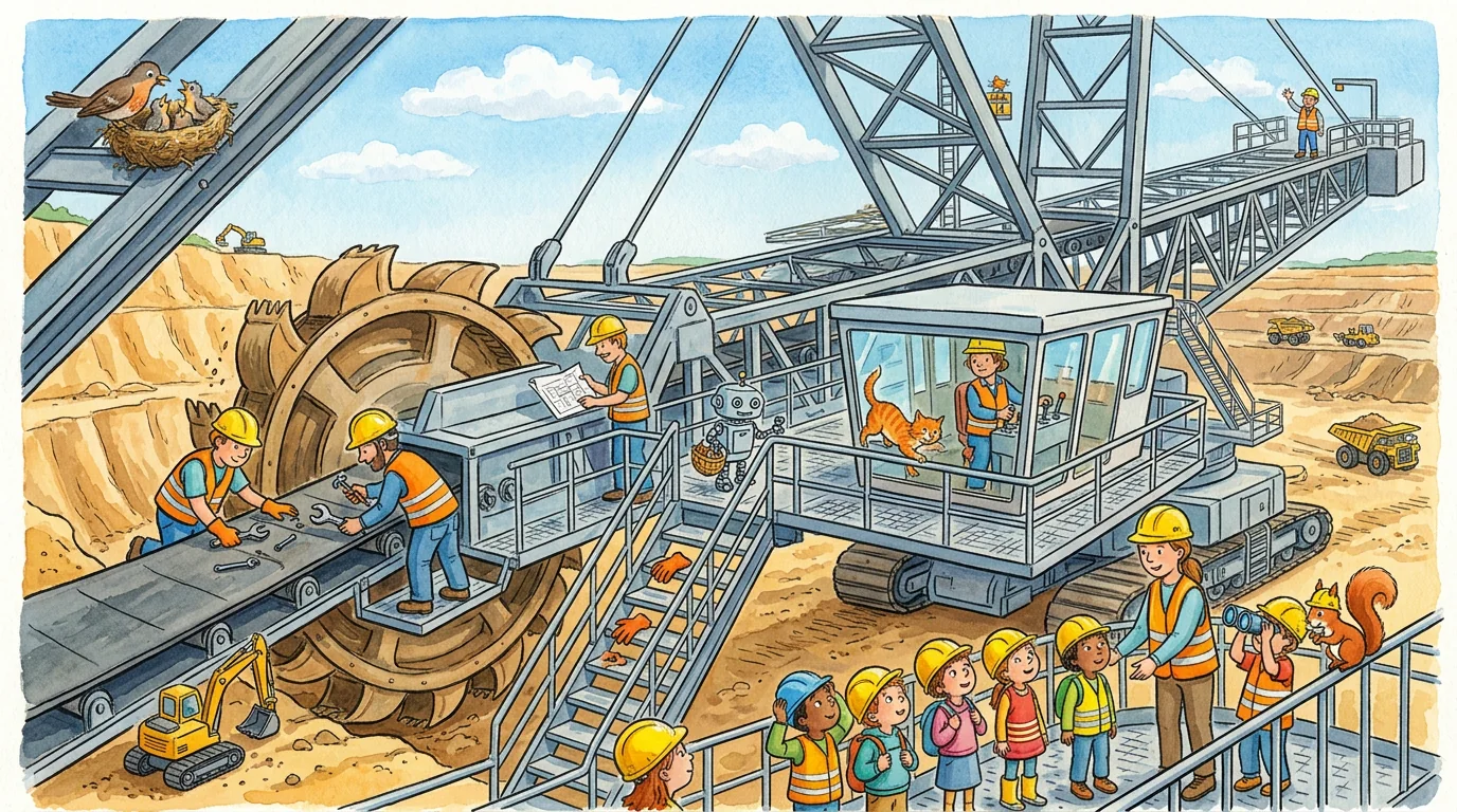 Wimmelbild-Puzzle Baustelle