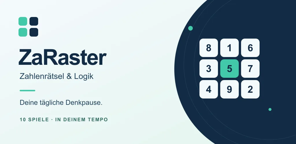 ZaRaster – Zahlenrätsel